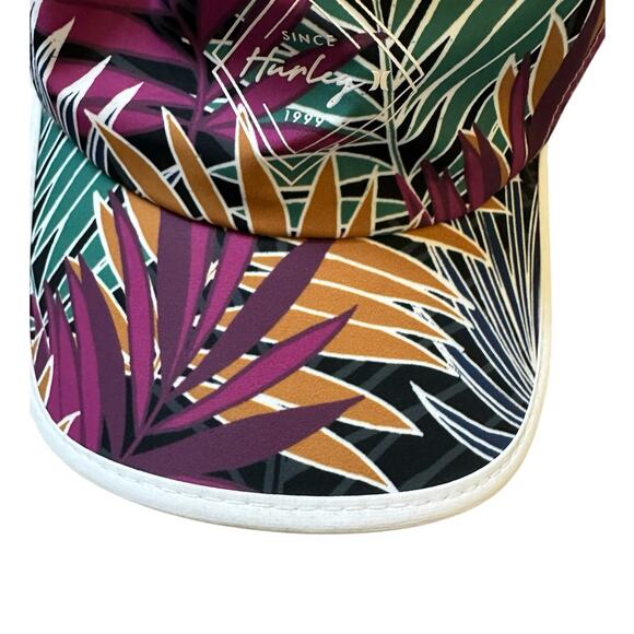 Hurley Quick Dry Cancun Runners Palm Hawaiian Hat - Picture 2 of 12